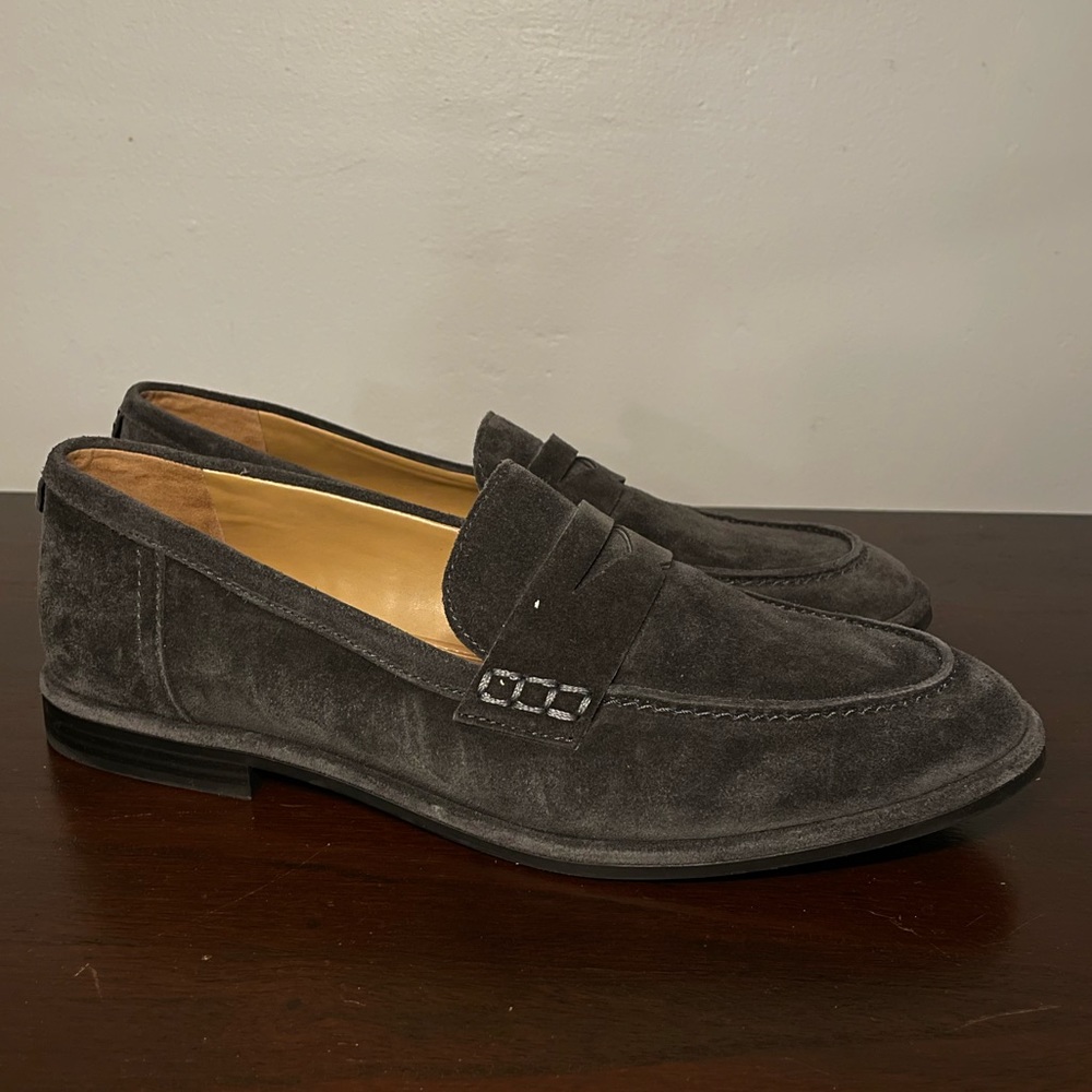 Sam Edelman Suede Beatrice Penny Loafers Leather